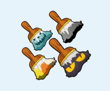 Un-boo-lievable Paint Brushes